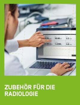 IBA Dosimetry Deutsch Medizinische Bildgebung Broschüre Zwischentitel Zubehör für Radiologie